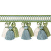 Samples and Purchasing available for Andre Tassel Fringe - Leaf Multi By Brunschwig & Fils | Passementerie Volume I |  Trim Tassel Fringe at Designer Wallcoverings and Fabrics