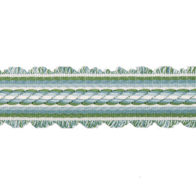 Samples and Purchasing available for Jacqueline Braid - Sky Multi By Brunschwig & Fils | Passementerie Volume I |  Trim Braid / Tape at Designer Wallcoverings and Fabrics