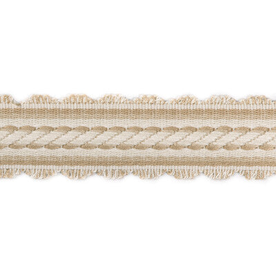 Samples and Purchasing available for Jacqueline Braid - Beige Beige By Brunschwig & Fils | Passementerie Volume I |  Trim Braid / Tape at Designer Wallcoverings and Fabrics