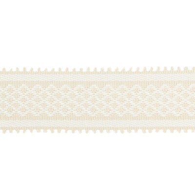 Samples and Purchasing available for Bastille Braid - Snow Ivory By Brunschwig & Fils | Passementerie Volume I |  Trim Braid / Tape at Designer Wallcoverings and Fabrics