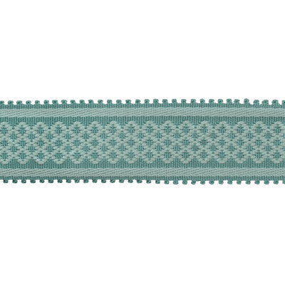 Samples and Purchasing available for Bastille Braid - Teal Teal By Brunschwig & Fils | Passementerie Volume I |  Trim Braid / Tape at Designer Wallcoverings and Fabrics