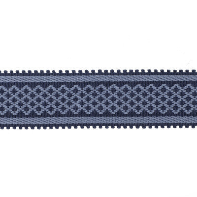 Bastille Braid - Navy Dark Blue By Brunschwig & Fils | Passementerie Volume I |  Trim Braid / Tape