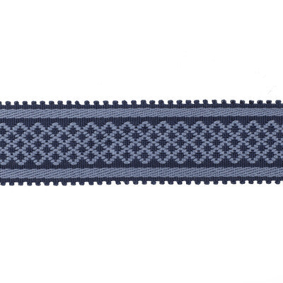 Samples and Purchasing available for Bastille Braid - Navy Dark Blue By Brunschwig & Fils | Passementerie Volume I |  Trim Braid / Tape at Designer Wallcoverings and Fabrics