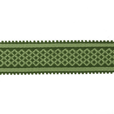 Bastille Braid - Emerald Green By Brunschwig & Fils | Passementerie Volume I |  Trim Braid / Tape