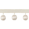 Samples and Purchasing available for Claude Ball Fringe - Snow Ivory By Brunschwig & Fils | Passementerie Volume I |  Trim Tassel Fringe at Designer Wallcoverings and Fabrics