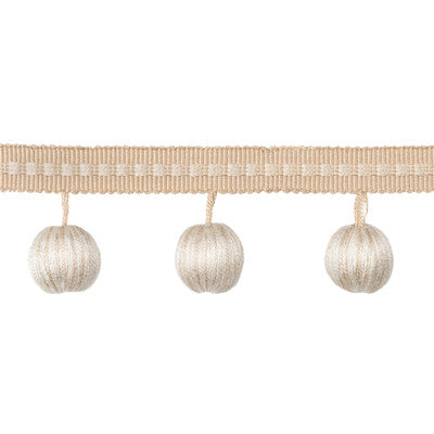 Samples and Purchasing available for Claude Ball Fringe - Beige Beige By Brunschwig & Fils | Passementerie Volume I |  Trim Tassel Fringe at Designer Wallcoverings and Fabrics