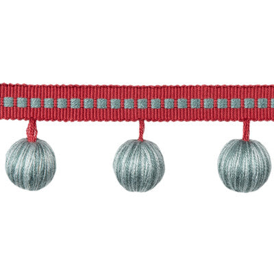 Claude Ball Fringe - Aqua Multi By Brunschwig & Fils | Passementerie Volume I |  Trim Tassel Fringe