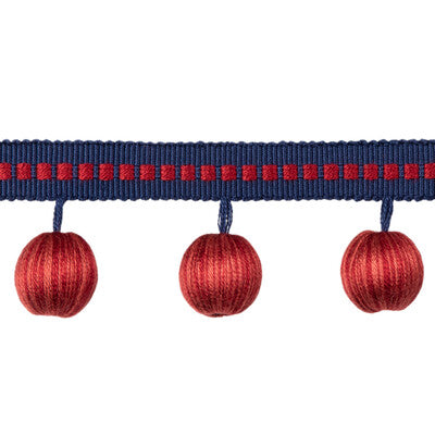 Samples and Purchasing available for Claude Ball Fringe - Cadet Multi By Brunschwig & Fils | Passementerie Volume I |  Trim Tassel Fringe at Designer Wallcoverings and Fabrics