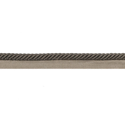 Samples and Purchasing available for Barodet Cord - Charcoal Charcoal By Brunschwig & Fils | Passementerie Volume I |  Trim Cord at Designer Wallcoverings and Fabrics