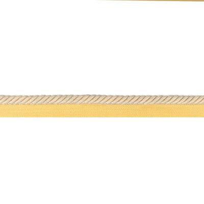 Samples and Purchasing available for Barodet Cord - Cream Light Yellow By Brunschwig & Fils | Passementerie Volume I |  Trim Cord at Designer Wallcoverings and Fabrics