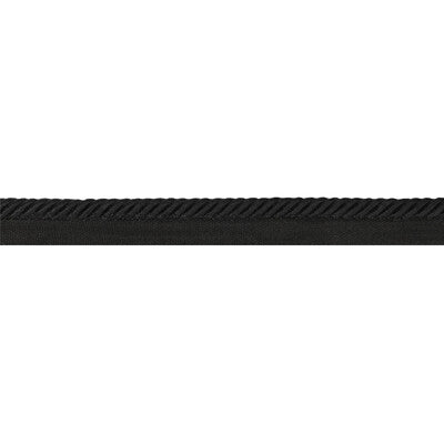 Samples and Purchasing available for Barodet Cord - Noir Black By Brunschwig & Fils | Passementerie Volume I |  Trim Cord at Designer Wallcoverings and Fabrics