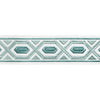 Samples and Purchasing available for Avril Tape - Aqua Turquoise By Brunschwig & Fils | Treillis Passementerie Ii |  Trim Tapes at Designer Wallcoverings and Fabrics