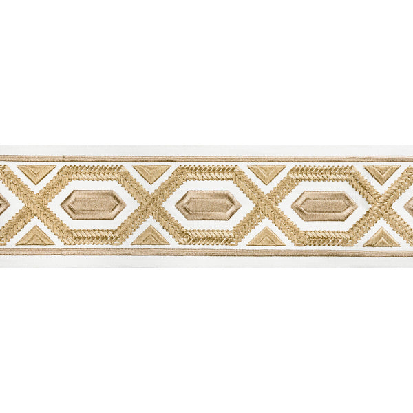 Avril Tape - Sand Beige By Brunschwig & Fils | Treillis Passementerie Ii |  Trim Tapes