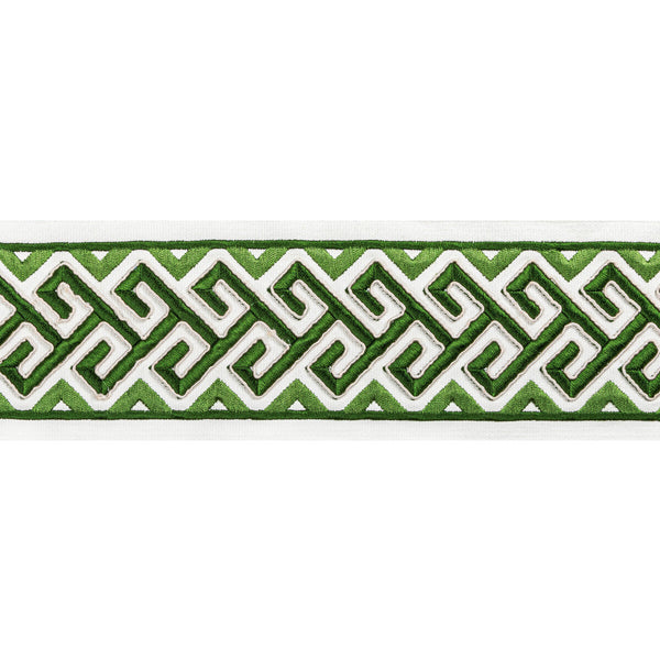 Audette Tape - Leaf Green By Brunschwig & Fils | Treillis Passementerie Ii |  Trim Tapes