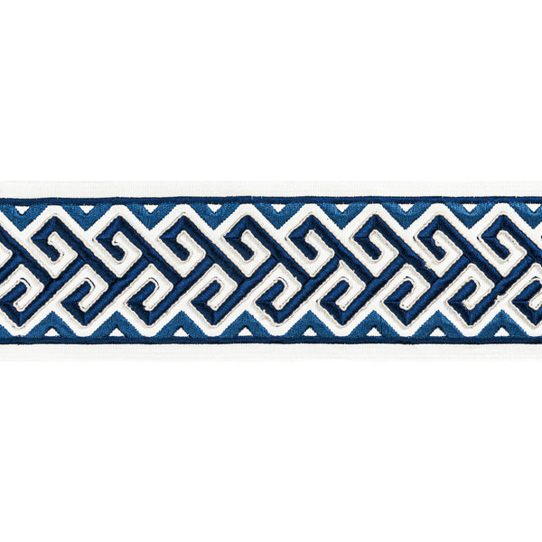 Audette Tape - Blue Blue By Brunschwig & Fils | Treillis Passementerie Ii |  Trim Tapes