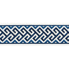 Samples and Purchasing available for Audette Tape - Blue Blue By Brunschwig & Fils | Treillis Passementerie Ii |  Trim Tapes at Designer Wallcoverings and Fabrics