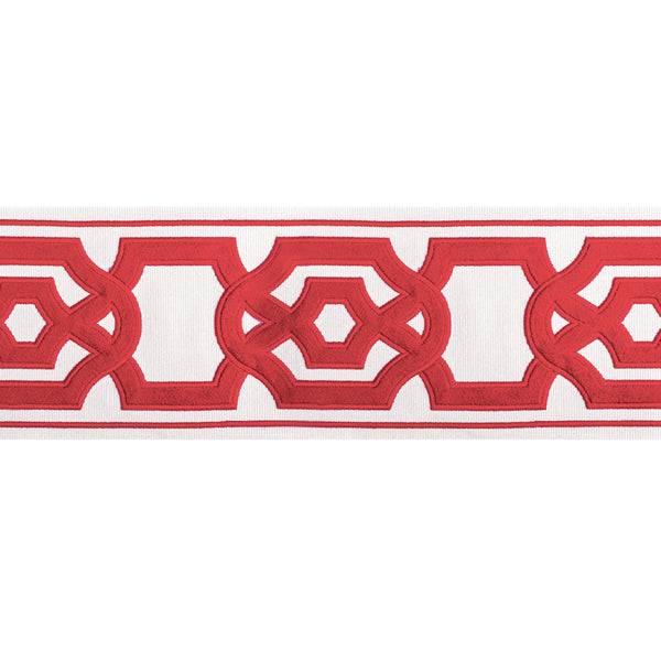 Cerise Tape - Red Red By Brunschwig & Fils | Treillis Passementerie Ii |  Trim Tapes