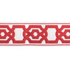 Samples and Purchasing available for Cerise Tape - Red Red By Brunschwig & Fils | Treillis Passementerie Ii |  Trim Tapes at Designer Wallcoverings and Fabrics