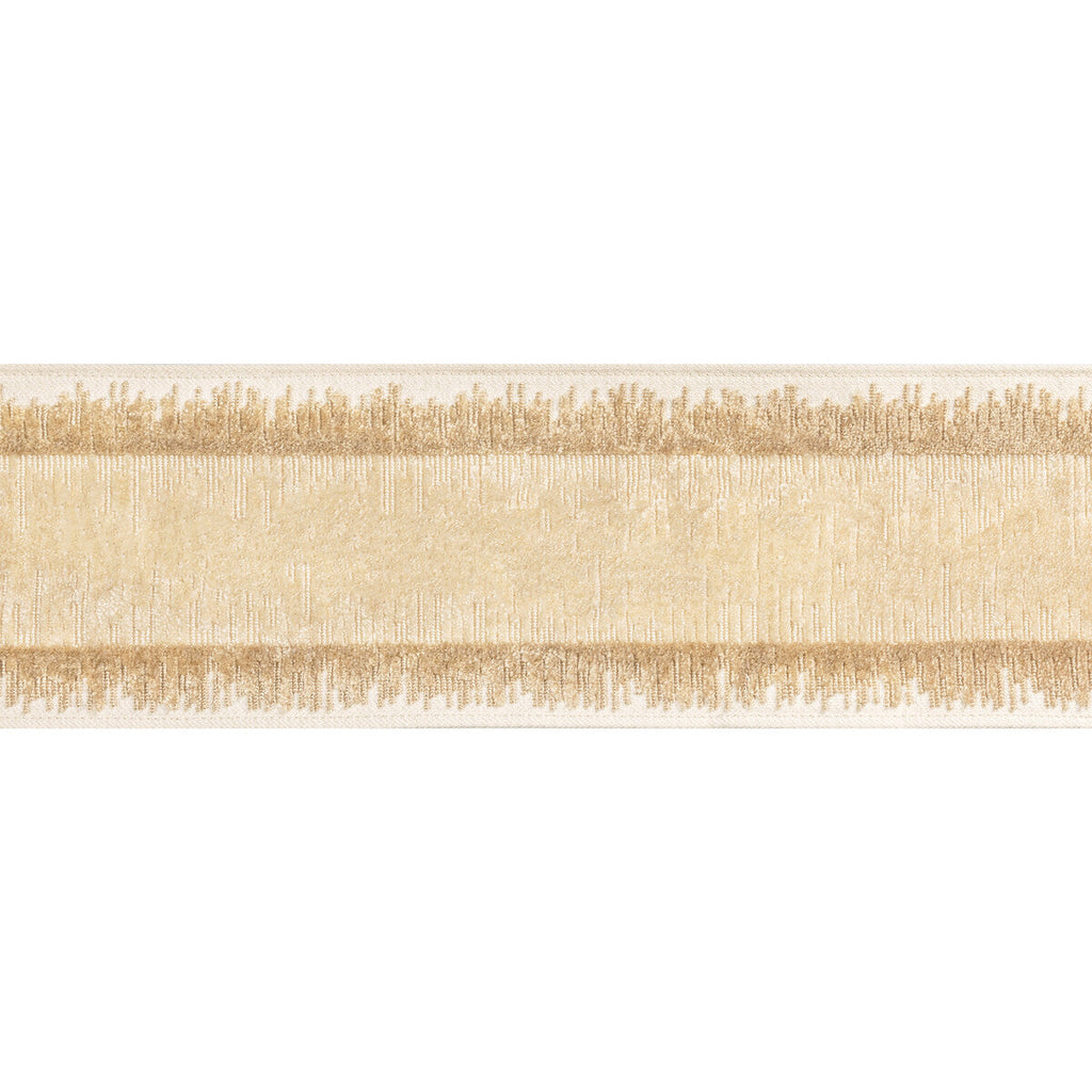 Samples and Purchasing available for Bromo Tape - Sand Beige By Brunschwig & Fils | Treillis Passementerie Ii |  Trim Tapes at Designer Wallcoverings and Fabrics