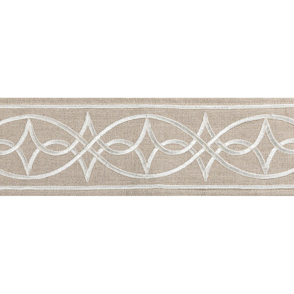 Anaelle Tape - Pumice Grey By Brunschwig & Fils | Treillis Passementerie Ii |  Trim Tapes