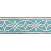 Samples and Purchasing available for Anaelle Tape - Aqua Turquoise By Brunschwig & Fils | Treillis Passementerie Ii |  Trim Tapes at Designer Wallcoverings and Fabrics