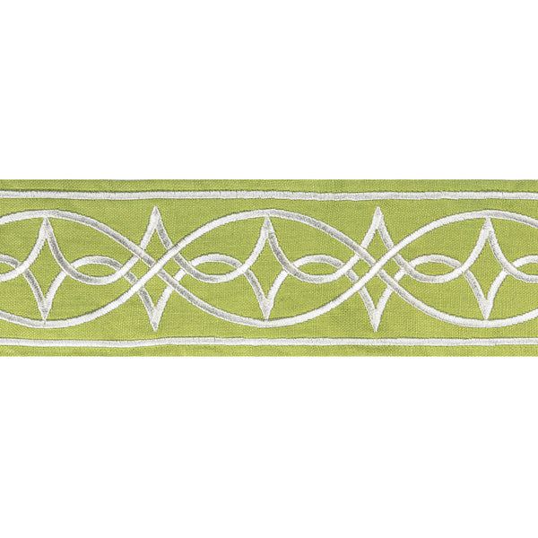 Anaelle Tape - Leaf Green By Brunschwig & Fils | Treillis Passementerie Ii |  Trim Tapes