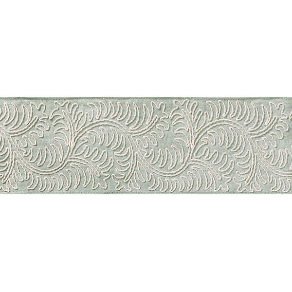 Sirine Tape - Mist Turquoise By Brunschwig & Fils | Treillis Passementerie Ii |  Trim Tapes