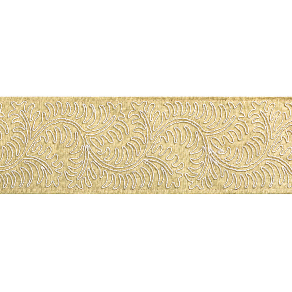 Samples and Purchasing available for Sirine Tape - Sand Beige By Brunschwig & Fils | Treillis Passementerie Ii |  Trim Tapes at Designer Wallcoverings and Fabrics