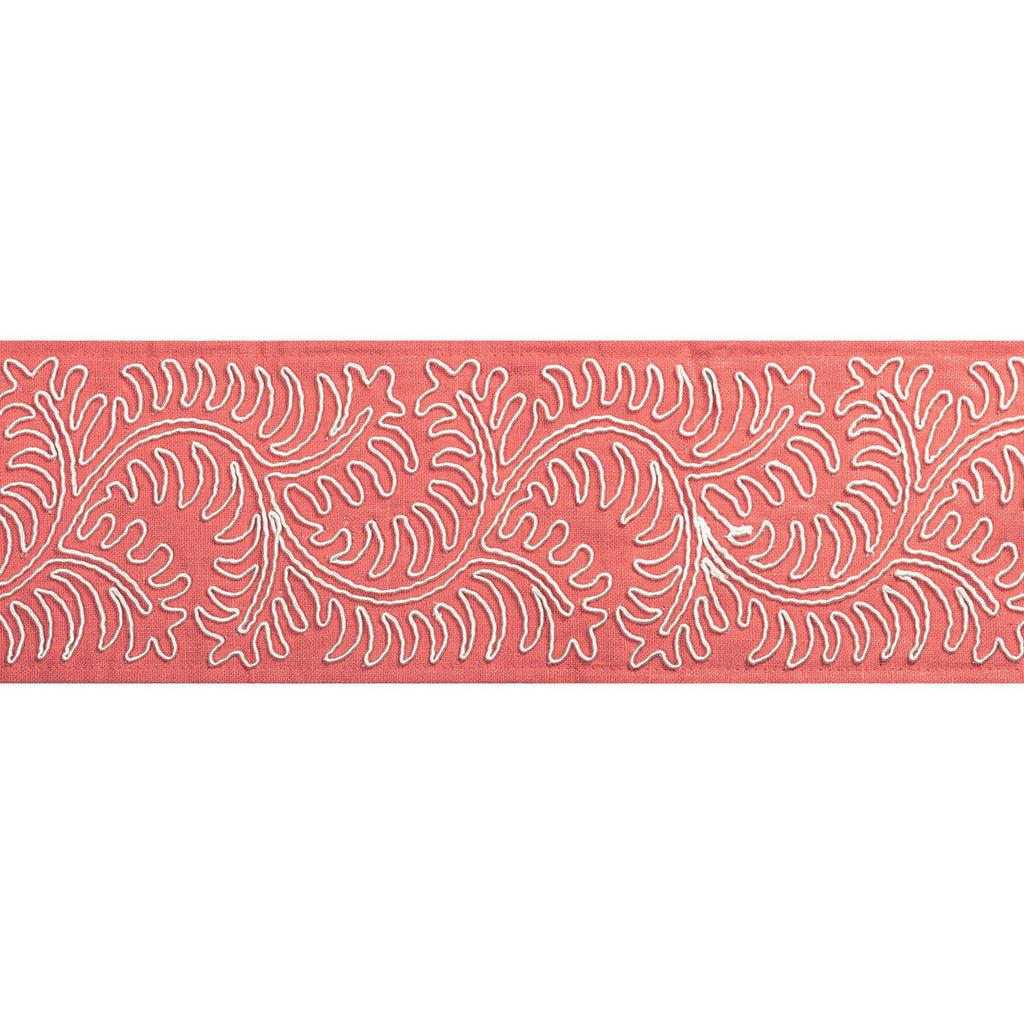 Samples and Purchasing available for Sirine Tape - Petal Pink By Brunschwig & Fils | Treillis Passementerie Ii |  Trim Tapes at Designer Wallcoverings and Fabrics