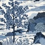 Daintree, Blue on White