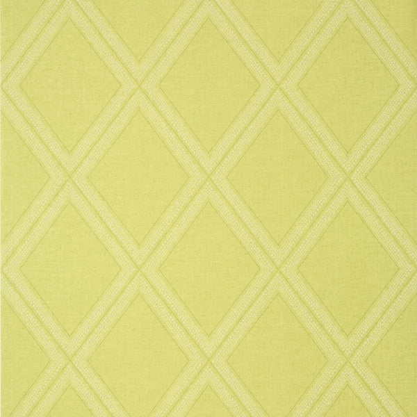 Diamond Head, Chartreuse Wallcoverings | Thibaut
