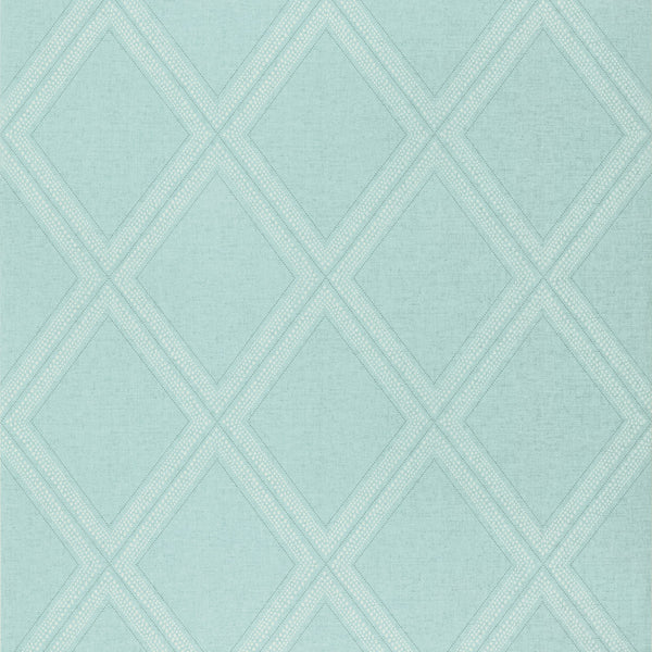 Diamond Head, Light Blue Wallcoverings | Thibaut