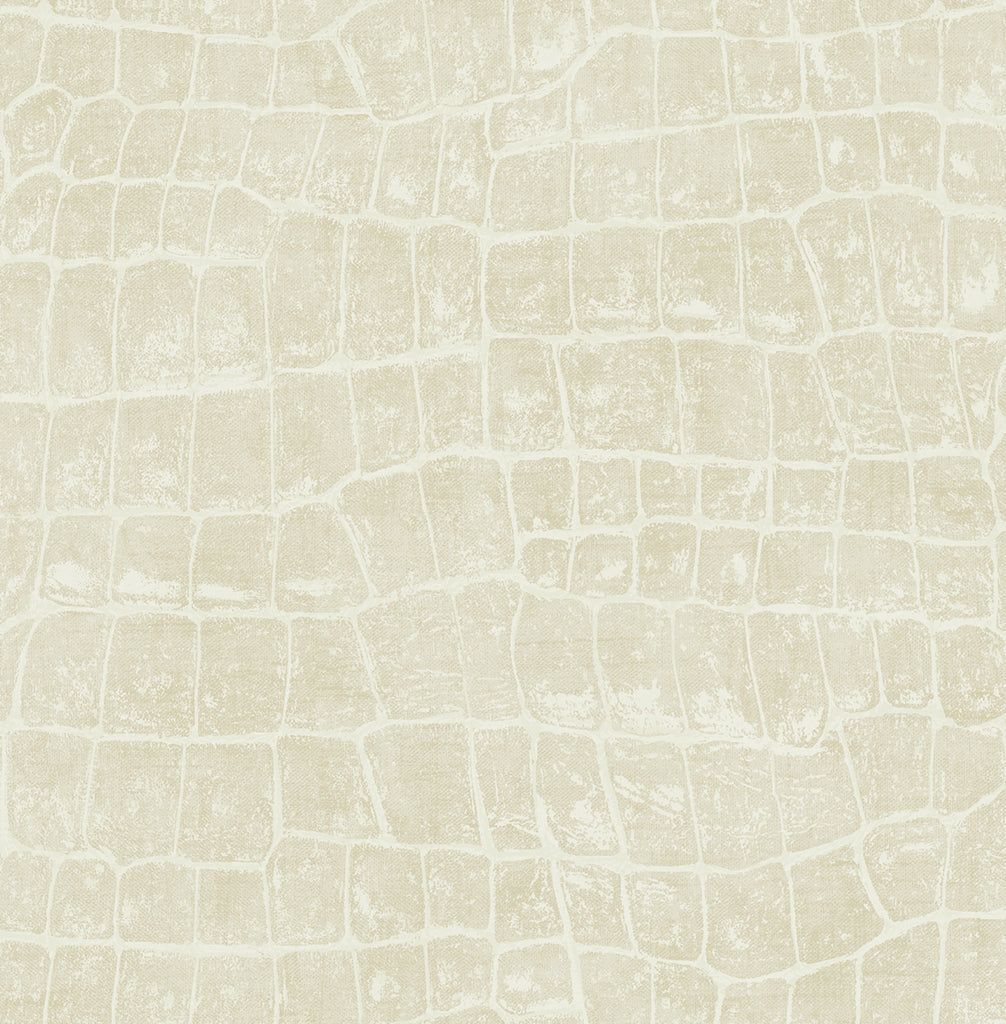 Malibu Curacao Wallpaper - Coastal Animal Print - Beige | Malibu Wallpaper