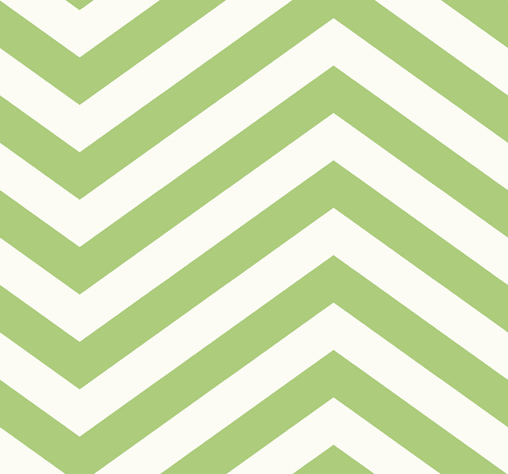Malibu Jamaica Chevron Wallpaper - Coastal Chevron - Lime Green and White | Malibu Wallpaper