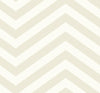 Malibu Jamaica Chevron Wallpaper - Coastal Chevron - Tan and White | Malibu Wallpaper