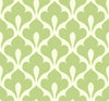 Malibu Grenada Wallpaper - Coastal Geometric - Lime Green and White | Malibu Wallpaper
