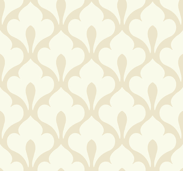 Malibu Grenada Wallpaper - Coastal Geometric - Cream and Off-White | Malibu Wallpaper