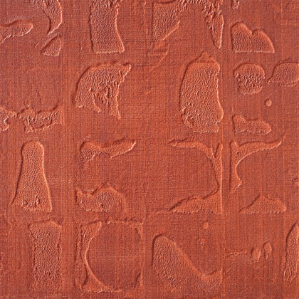 Tabula Wax Terracotta Wallcovering | Artmura