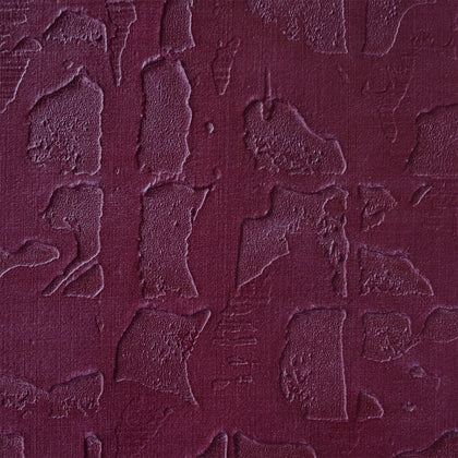 Tabula Wax Purple Wallcovering | Artmura