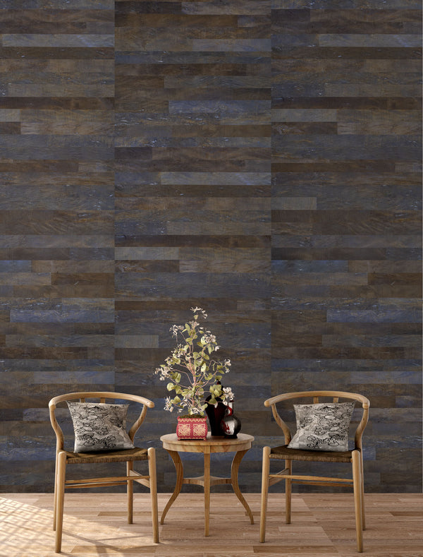 Wash Cork Brown - Dark Brown Commercial Wallcovering | Koroseal
