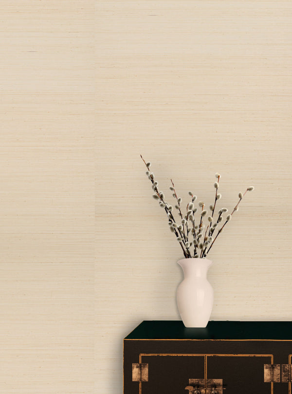 Kilika Cream - Beige Commercial Wallcovering | Koroseal