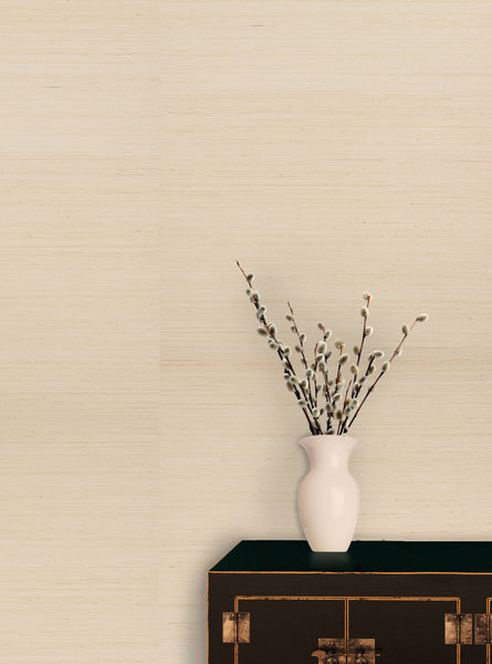 Kilika Natural Wallpaper Cream Wallpaper | Koroseal