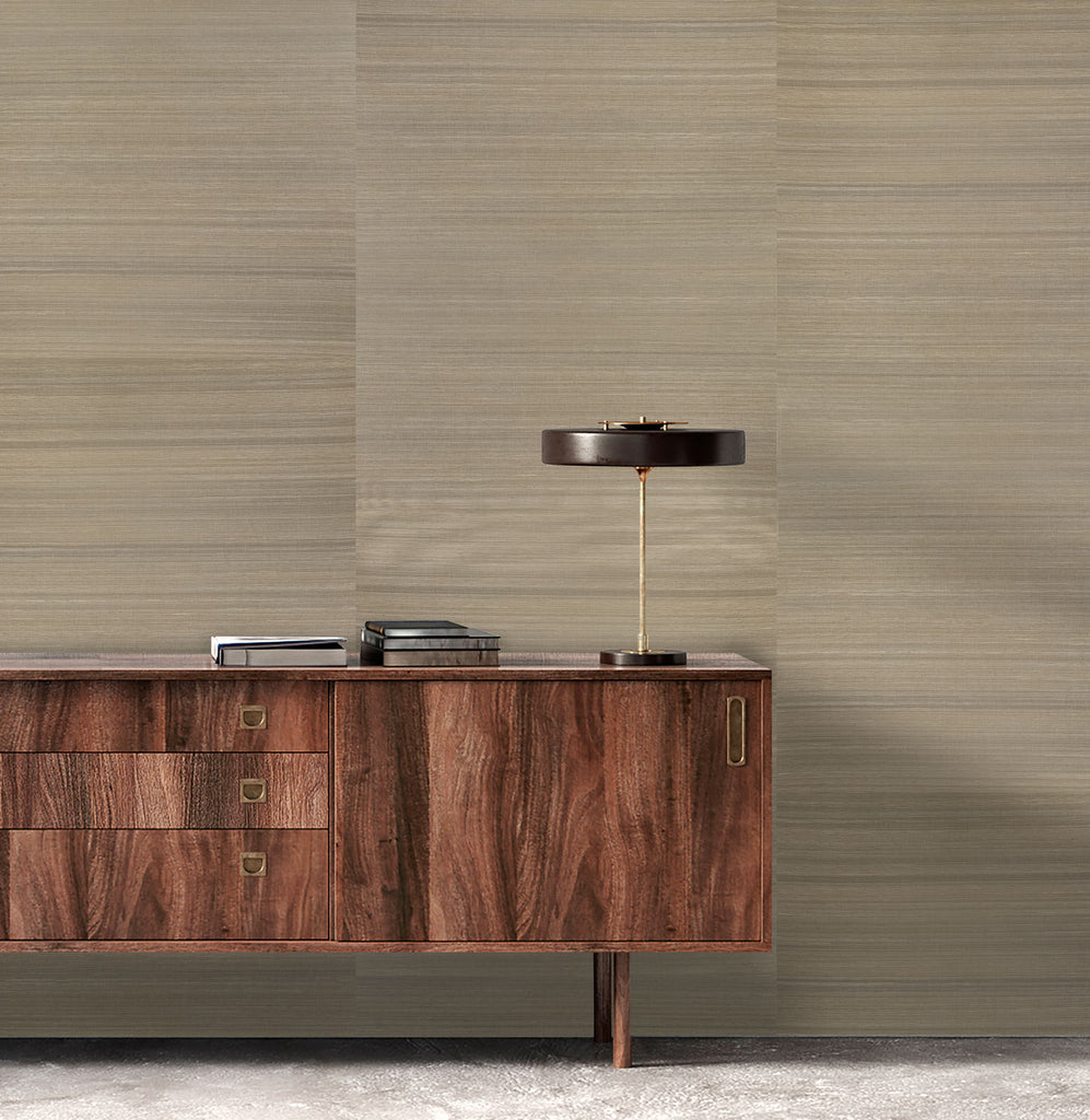 Kastoria Natural Wallpaper Taupe Wallpaper | Koroseal