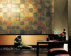 Opulent Leaf Room Setting