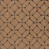 Beveled Native Cork Natural Wallpaper Brown Wallpaper | Koroseal