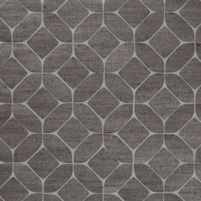Beveled Sisal Grey Taupe - Taupe Commercial Wallcovering | Koroseal