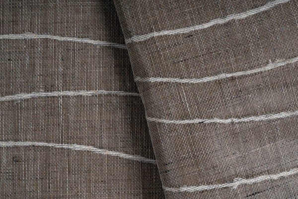 Whitecap Woven Brown - Taupe Commercial Wallcovering | Koroseal