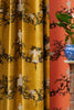 Shuiping de Pillement Velvet Black & Pale Gold on Honey