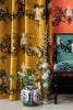 Shuiping de Pillement Velvet Black & Pale Gold on Honey