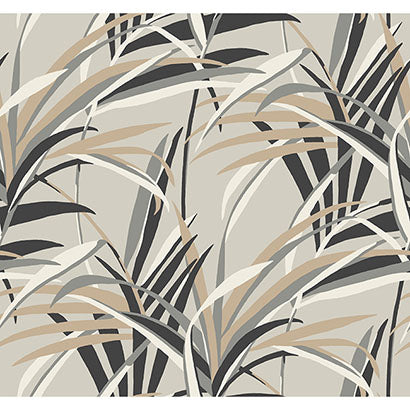 Marina di Castagneto Charcoal Wallcovering | Jeffrey Stevens